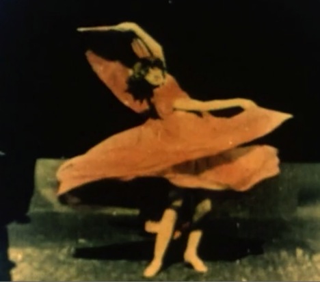 Still photo from Annabella (1897), a short film by Thomas Alva Edison