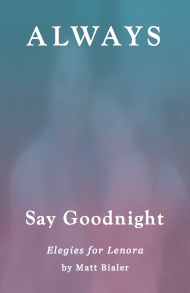 Front Cover of Always Say Goodnight, by Matt Bialer