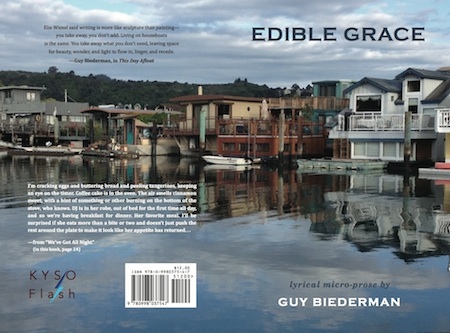 Full cover of Edible Grace, lyrical micro-prose by Guy Biederman