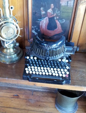 Neruda's Typewriter, photographed by Jack Cooper