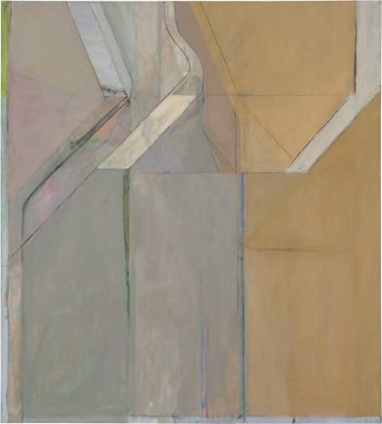 Ocean Park #17: painting by Richard Diebenkorn