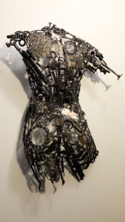 Mixed-Media Figurative Sculpture by Lawrence Feir