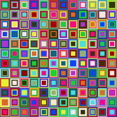 An Orthogonal Latin-Squares Quilt, by David Victor Feldman