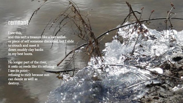 remnant, photo-poem by Kelli Fitzpatrick