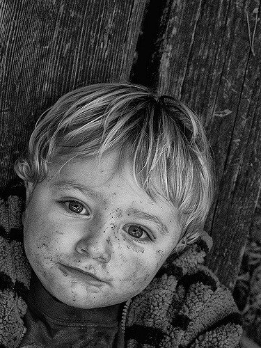 Mud Face: photograph by Ben Francis