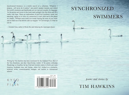 Full cover of Synchronized Swimmers, poems and stories by Tim Hawkins