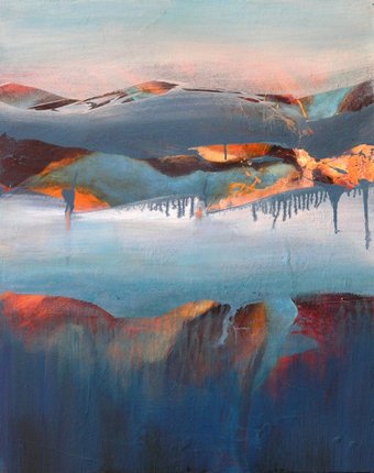 Painting by Sheryl Holland: Horizons 3