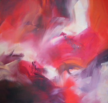 Painting by Sheryl Holland: Light for Icarus