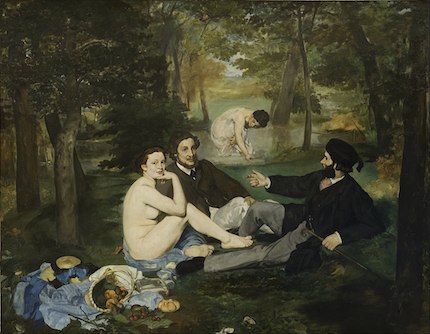 The Luncheon on the Grass: painting by Éduoard Manet