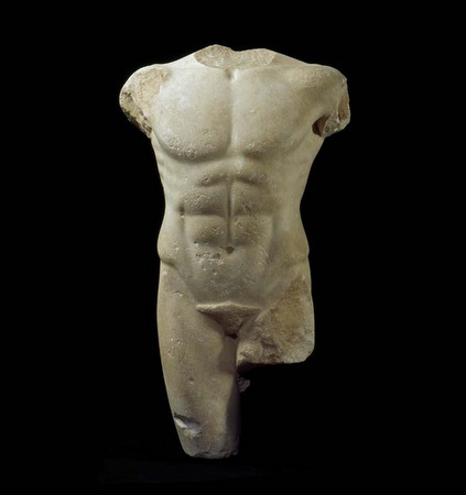 The Miletus Torso, sculpture by unknown artist circa 490 BCE