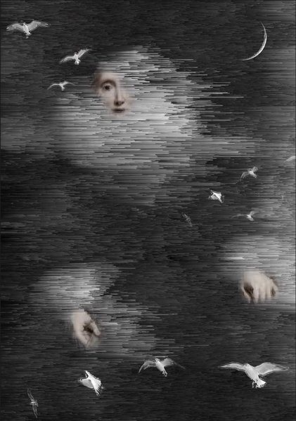 Digital art: Night Wind, by Alexis Rotella