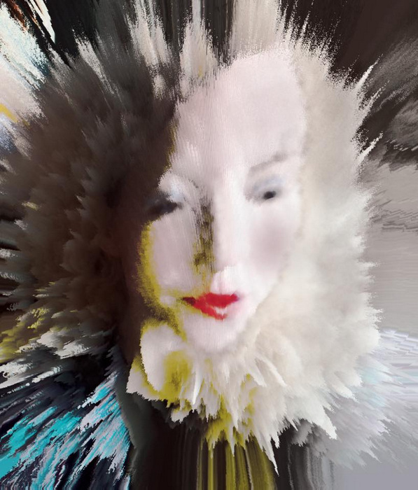 Digital art, Epiphany II, by Alexis Rotella