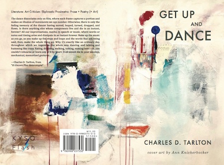 Full cover of Get Up and Dance, ekphrastic poems by Charles D. Tarlton